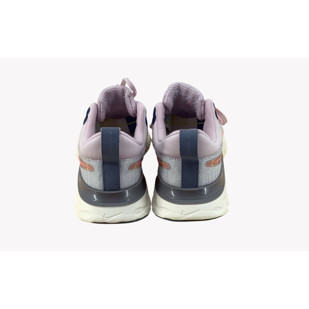 Nike React Infinity Run Flyknit Womens Running Shoes Pink Gray Orange Size 9.5 - Picture 4 of 9